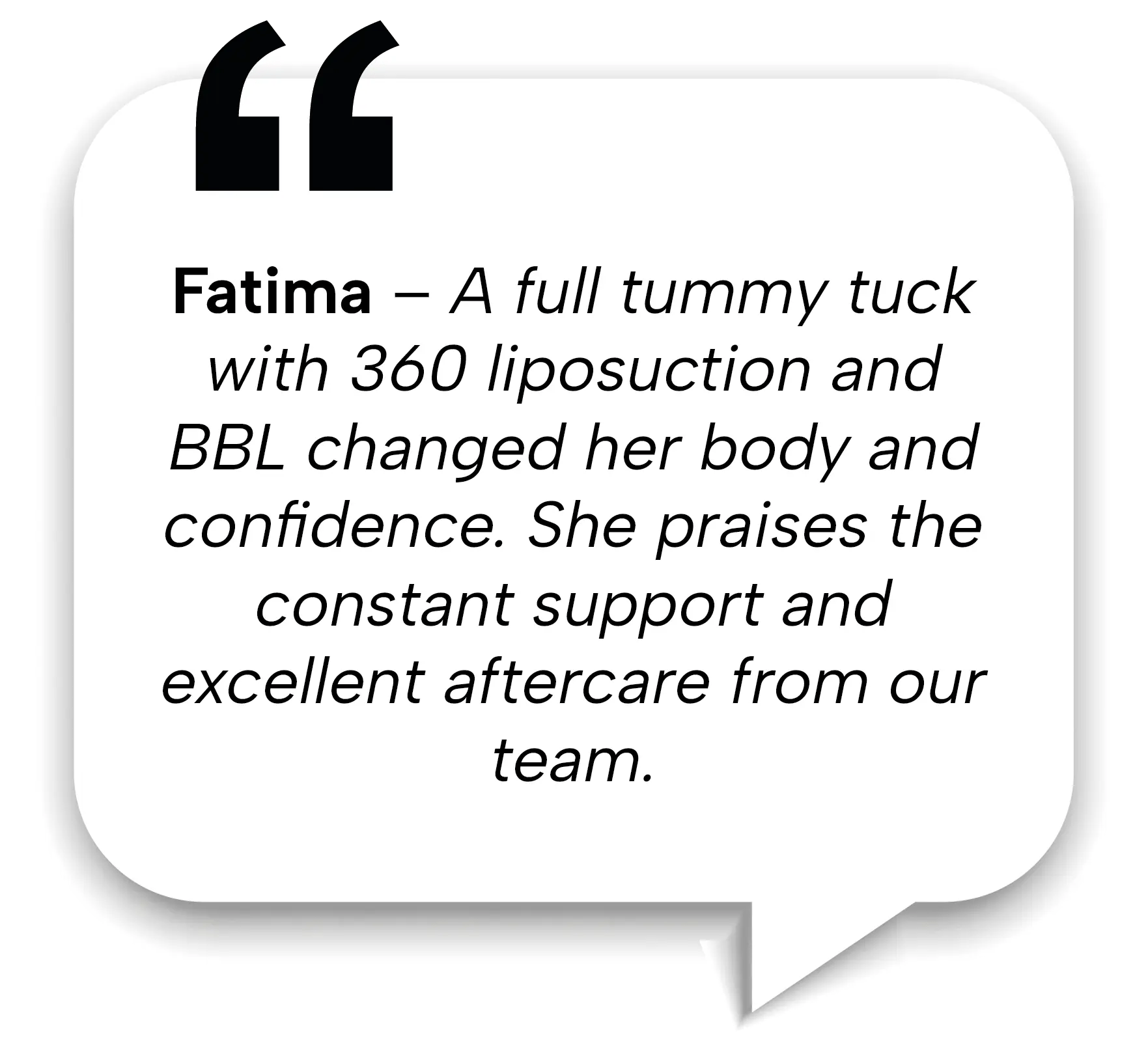 Fatima's review on a full tummy tuck in Tijuana with 360 liposuction and BBL results.