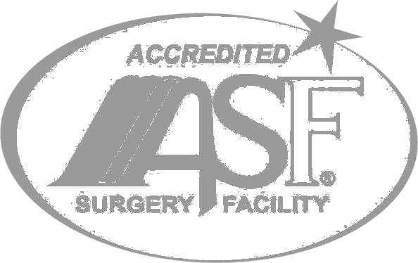 Mommy makeover Landing 3 AAAASF Accredited Surgery Facility certification logo