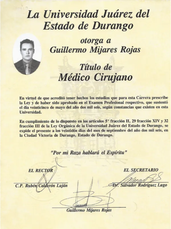 Dr Guillermo