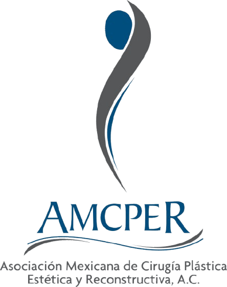 AMCPER logo - Mexican Association of Plastic, Aesthetic, and Reconstructive Surgery