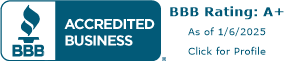 Better Business Bureau accreditation logo