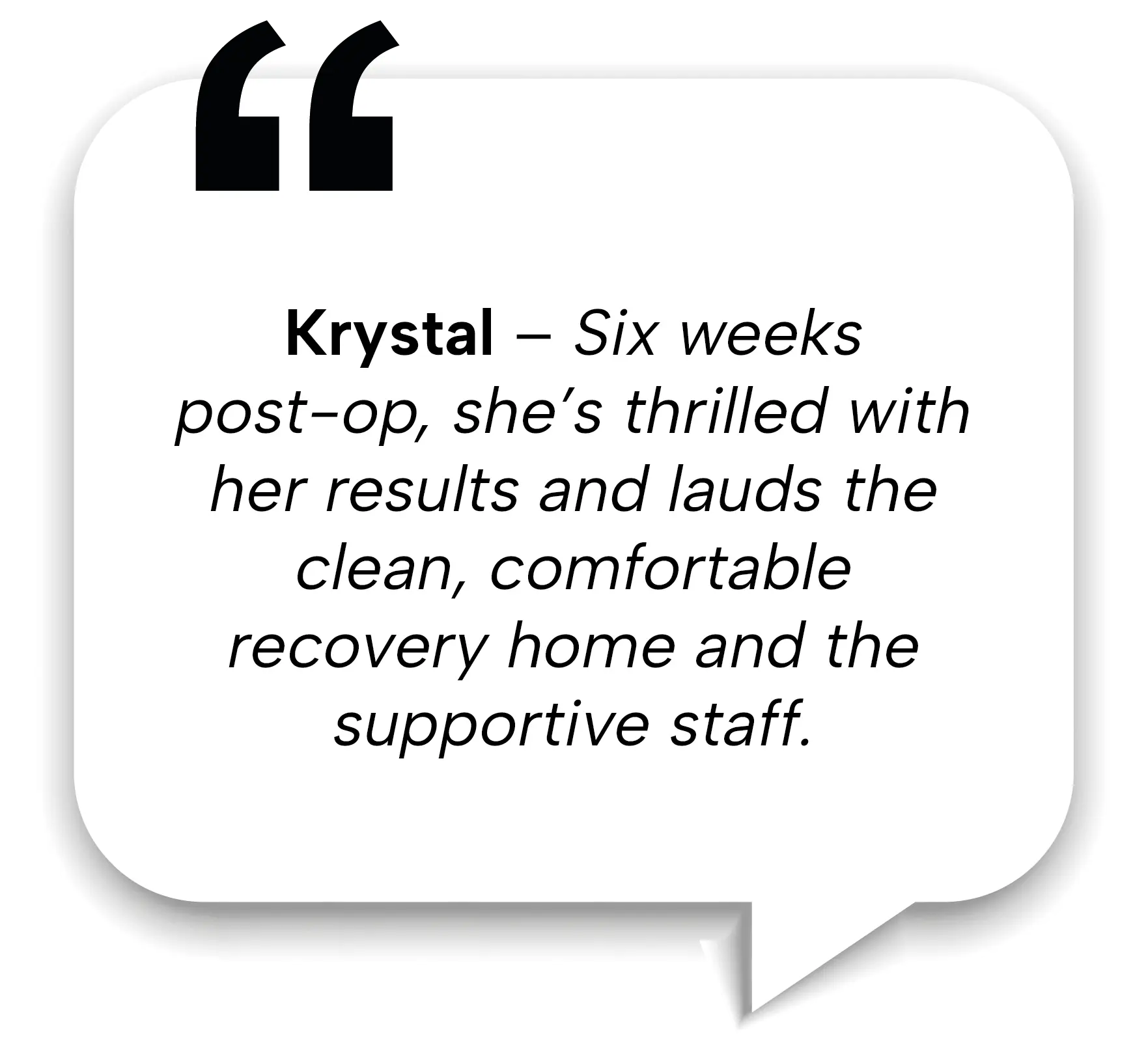 Krystal's review six weeks post-op from her tummy tuck in Mexico.