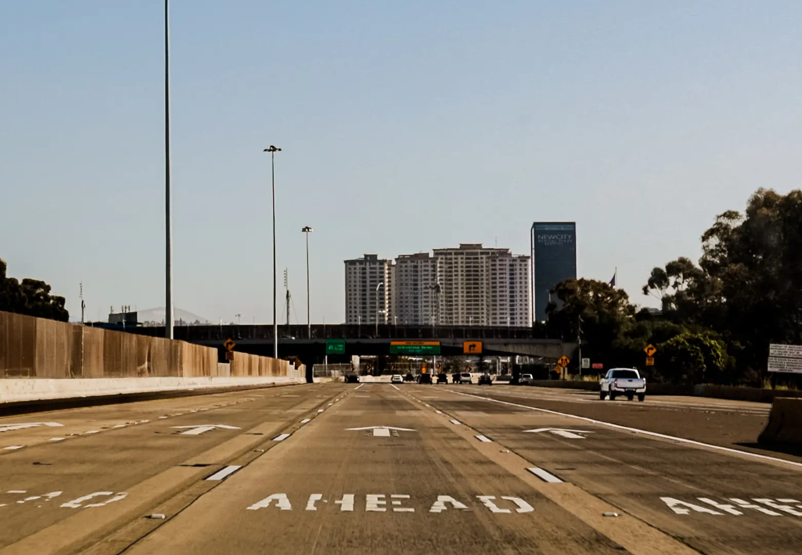 Best Plastic Surgeons in Mexico: Top Rated Experts for Transformative Results 4 A highway view heading towards the San Ysidro border crossing, illustrating the easy commute for American patients traveling to Tijuana for medical care.