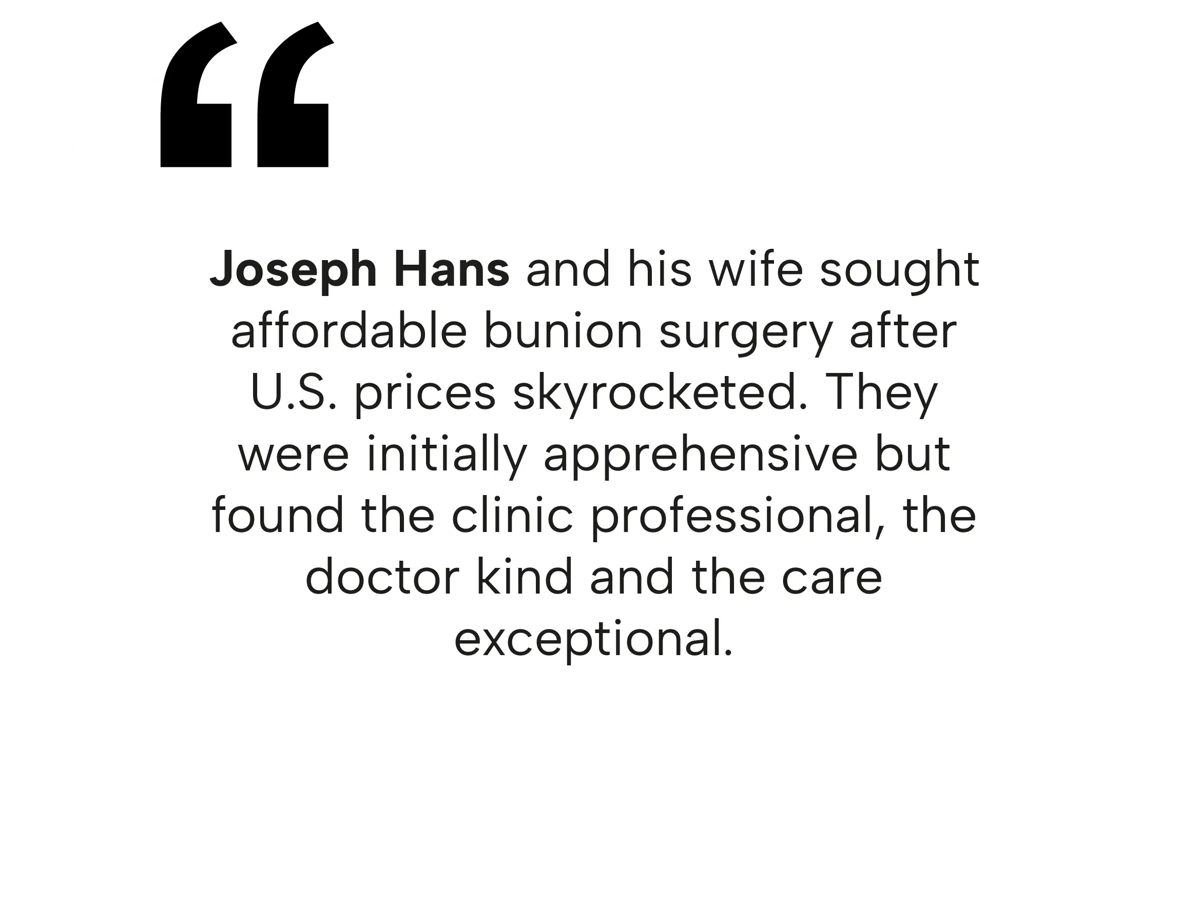 bunion surgery tijuana patient testimonial