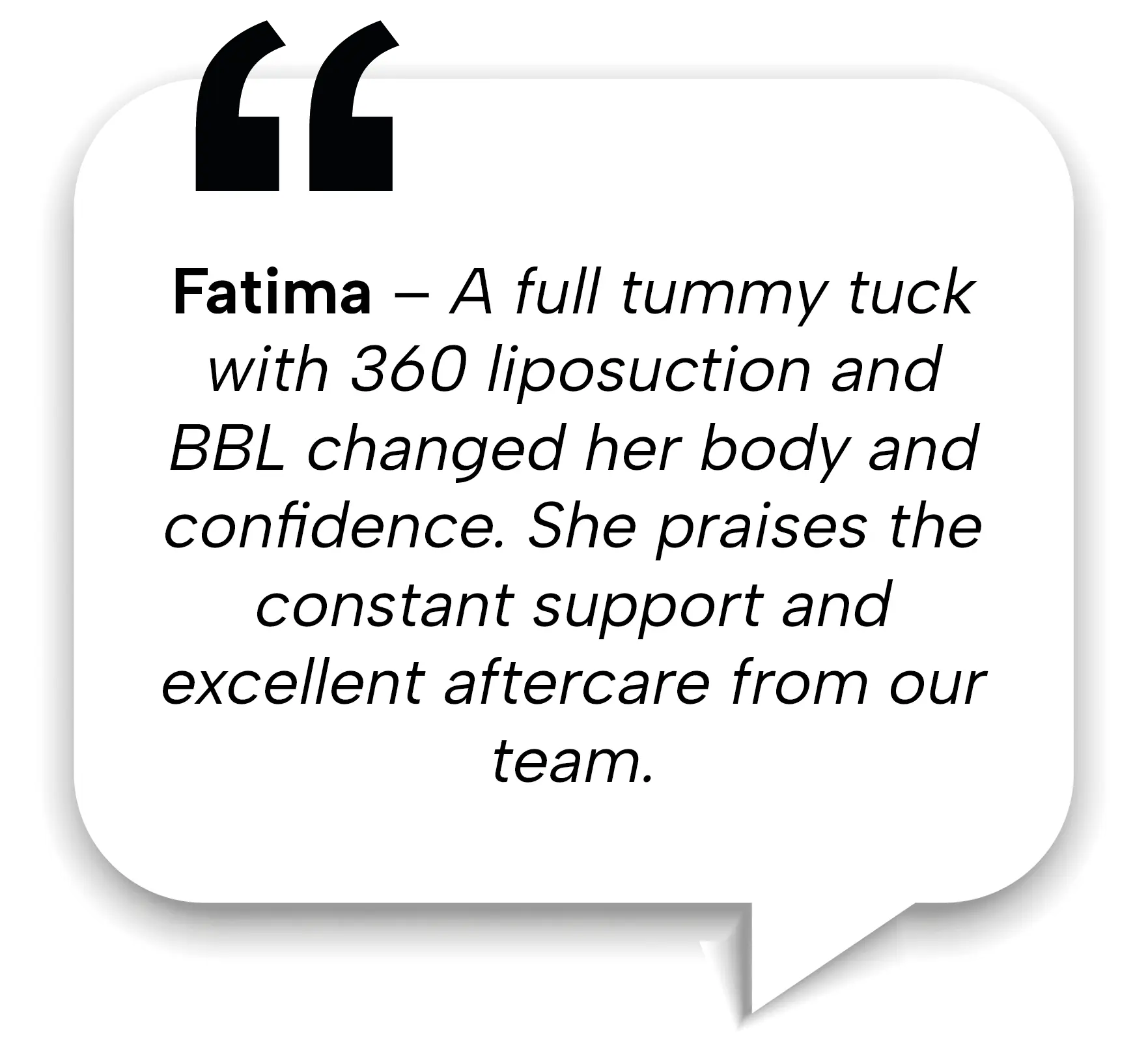 Fatima's review on a full tummy tuck in Tijuana with 360 liposuction and BBL results.