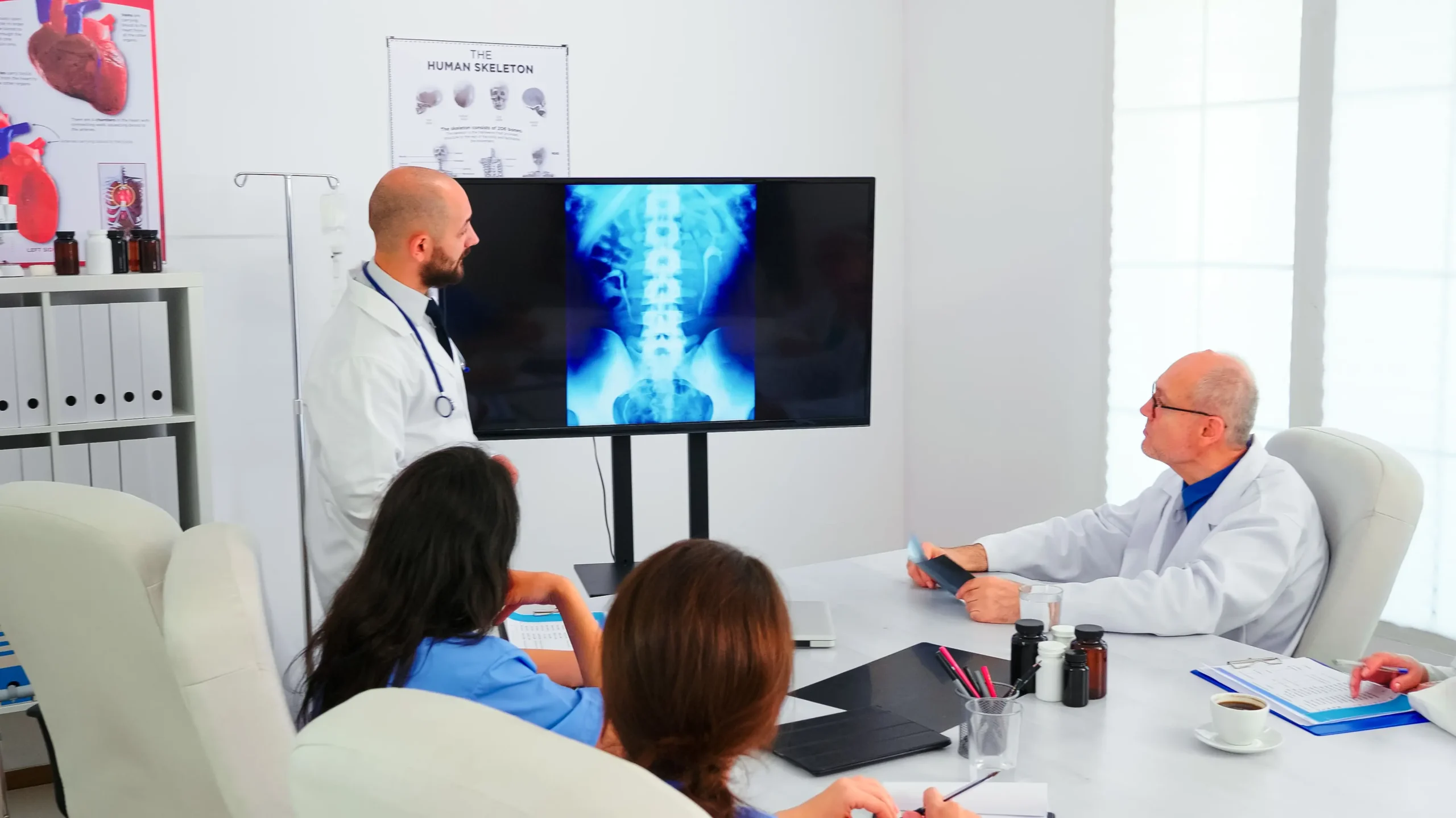 Spinal Fusion in Tijuana, Mexico 11 A team of medical experts and the highest rated spinal surgeons in Mexico analyzing digital radiography for a spinal fusion surgery in Tijuana.
