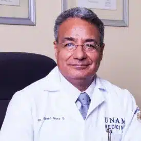 Vetted Doctors in Tijuana | Health & Wellness Bazaar 12 Dr. Eliseo Mora S., an expert orthopedic surgeon in Tijuana and UNAM Medicina graduate, specializing in joint replacement and orthopedic surgery at Health and Wellness Bazaar.